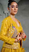 PC 495 Chinon With Heavy Thread & Sequence Work Lehenga With Crop Top And Jacket Collection Bulk Orders In India